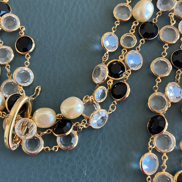 Set of 3 Swarovski style chains - Picture 2 of 4